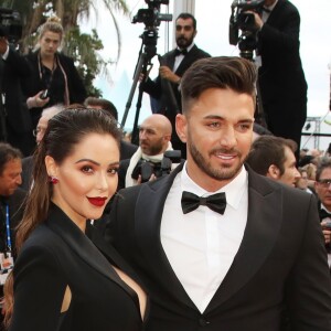 Nabilla Benattia (enceinte) et son mari Thomas Vergara - Montée des marches du film "A Hidden Life" lors du 72ème Festival International du Film de Cannes, le 19 mai 2019. © Denis Guignebourg/Bestimage