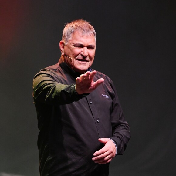 Jean Marie Bigard, l'humoriste français, au Festival des Plages du Rire à Nice le 10 juillet 2018. C'est la 7ème Édition des Plages Du Rire, Le Festival du Rire de la ville azuréenne qui se déroule chaque année au mois d'Août dans le Théâtre de Verdure en bord de mer. © Bruno Bebert / Bestimage