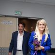 Exclusif - Sébastien Farran et Laeticia Hallyday au Zénith de Toulouse lors de l'inauguration de l'esplanade Johnny Hallyday, le 15 juin 2019. © Frédéric Maligne/Bestimage