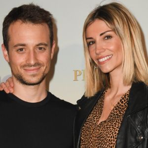 Hugo Clément et sa compagne Alexandra Rosenfeld (Miss France 2006) - Avant-première du film "Mon Inconnue" au cinéma UGC Normandie à Paris le 1er avril 2019.