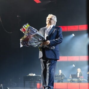 Exclusif - Michel Sardou - Ultime concert de Michel Sardou pour la dernière date de son spectacle "La dernière danse" à la Seine Musicale à Boulogne-Billancourt le 12 avril 2018. Le chanteur a rassemblé plus de 400 000 spectateurs pour une tournée de 82 concerts. © Pierre Perusseau/Bestimage