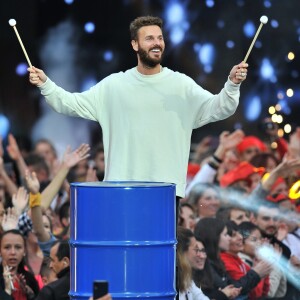 Matt Pokora (M Pokora) lors de l'enregistrement de l'émission "La Chanson de l'Année 2019" aux Arènes de Nîmes, le 16 mai 2019. L'émission sera diffusée sur TF1 le samedi 15 juin. TF1 propose aux téléspectateurs une soirée exceptionnelle avec "La Chanson de l'Année" présentée par N.Aliagas et produite par DMLS TV. Les téléspectateurs pourront élire en direct "La Chanson de l'Année" parmi les 20 titres en compétition. Les votes débuteront dès 21 h et le prix sera annoncé en fin d'émission. Un prix d'honneur sera également remis au cours de la soirée à un artiste emblématique de la chanson française. " La Chanson de l'Année" sera diffusée depuis un lieu mythique, les Arènes de Nîmes. Un grand show musical en présence de tous les artistes qui ont marqué l'année. Ces stars de la chanson française et internationales interpréteront leurs titres et formeront des duos totalement inédits. © Guillaume Gaffiot/Bestimage