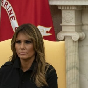 La Première Dame Melania Trump et le président des Etats-Unis Donald Trump - Le gouvernement du président des Etats-Unis a annoncé, à la Maison Blanche, à Washington, The District, Etats-Unis, le11 septembre 2019, que les cigarettes électroniques aromatisées seraient interdites à la vente dans les prochains mois