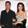 Angelina Jolie et Brad Pitt en 2010 à Madrid. 