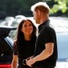 Le prince Harry, duc de Sussex, et Meghan Markle, duchesse de Sussex vont saluer les équipes de baseball "Boston Red Sox" et "New York Yankees" dans leurs vestiaires dans le cadre des Invictus Games 2019 au London Stadium. Londres, le 29 juin 2019.