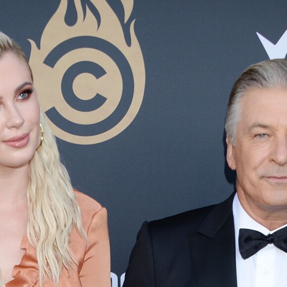 Ireland Baldwin et son père Alec Baldwin - Photocall du Comedy Central Roast of A.Baldwin,The Saban Theatre, Beverly Hills, le 7 septembre 2019.