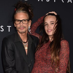 Steven Tyler avec sa fille Chelsea Tallarico Tyler enceinte à la première du film "Ad Astra" à Los Angeles, le 18 septembre 2019.