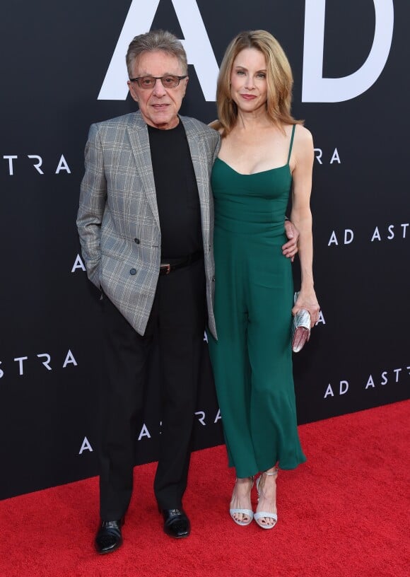 Frankie Valli et sa compagne Jackie Jacobs à la première du film "Ad Astra" à Los Angeles, le 18 septembre 2019.