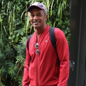 Yannick Noah - Arrivées et sorties des invités de l'émission "Vivement Dimanche" au studio Gabriel à Paris le 9 septembre 2019.