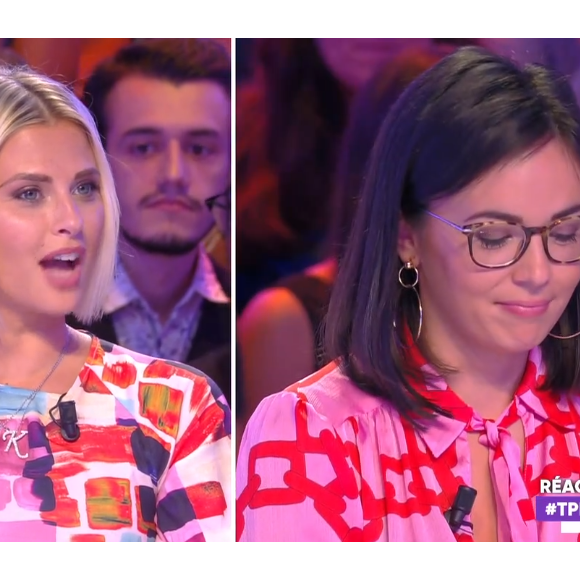 Agathe Auproux et Kelly Vedovelli dans "TPMP XXL", le 19 septembre 2019, sur C8