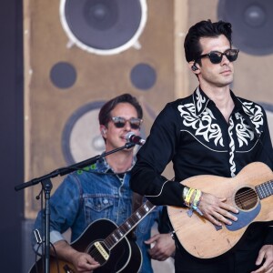 Mark Ronson en concert au Festival de Glastonbury le 30 juin 2019.