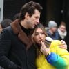 Mark Ronson et Rebecca Schwartz en couple dans le quartier de Soho à New York en février 2019