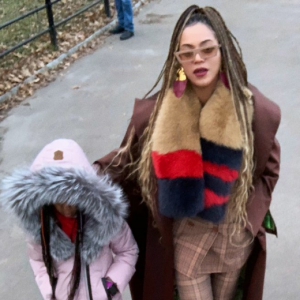 Les photos de famille de Beyoncé avec ses enfants, Blue Ivy, Rumi et Sir, partagées sur son site officiel le 20 septembre 2019.