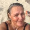 Valérie Damidot en vacances à l'Ile de Ré en septembre 2019.