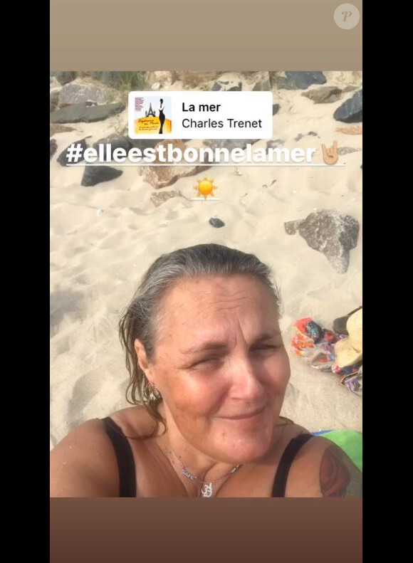 Valérie Damidot poste une photo de vacances à l'Ile de Ré (septembre 2019).