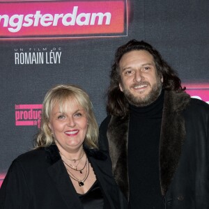 Valérie Damidot et son compagnon Régis Viogeat à l'avant-première du film "Gangsterdam" au cinéma Grand Rex à Paris, France, le 23 mars 2017. © Cyril Moreau/Bestimage