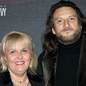 Valérie Damidot et son compagnon Régis Viogeat à l'avant-première du film "Gangsterdam" au cinéma Grand Rex à Paris, France, le 23 mars 2017. © Cyril Moreau/Bestimage