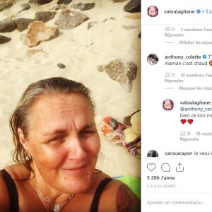 Valérie Damidot : Elle s'affiche (totalement) naturelle à la plage en septembre 2019.