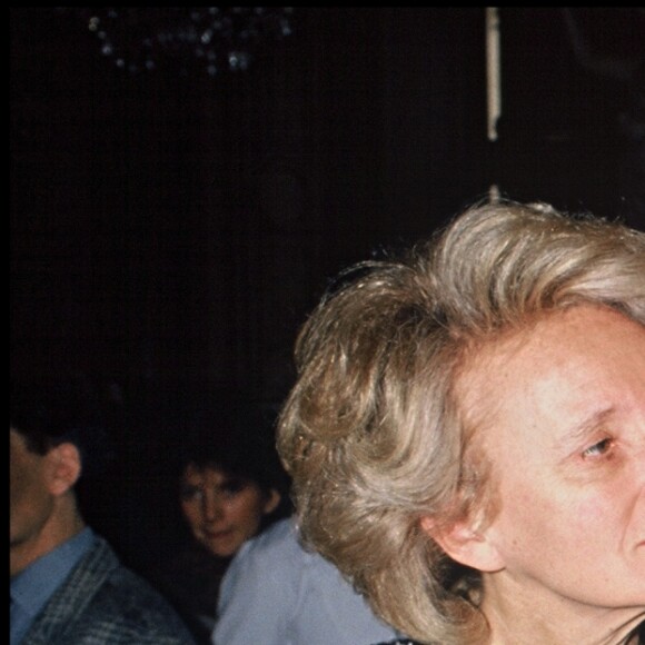 Bernadette et Jacques Chirac à Matignon le 22 mars 1988.