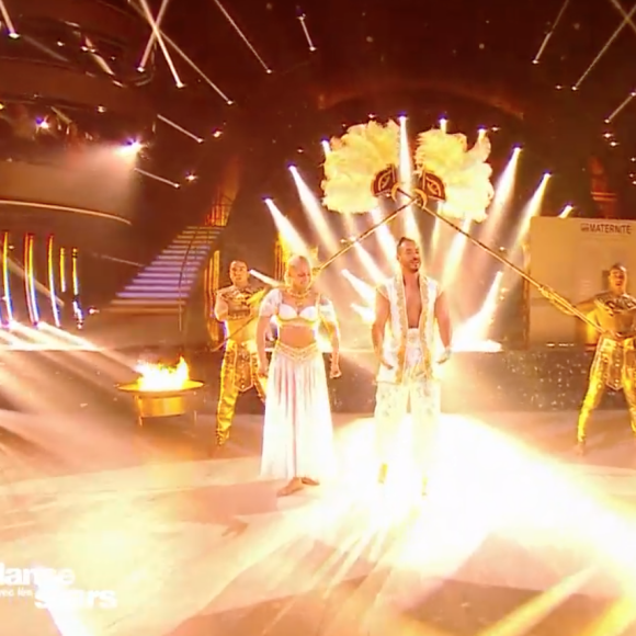 Prestation de Moundir pour son fils Ali sur une samba- Soirée de la love night pour le second prime de Danse avec les stars 2019- Samedi 28 septembre 2019.