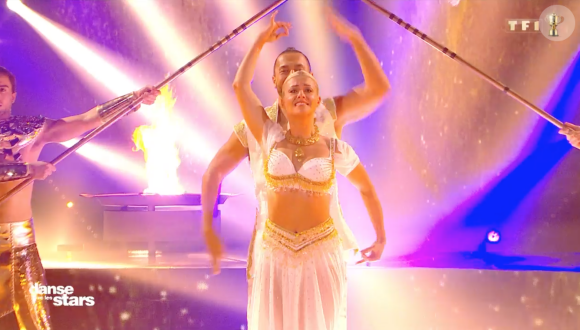 Prestation de Moundir pour son fils Ali sur une samba- Soirée de la love night pour le second prime de Danse avec les stars 2019- Samedi 28 septembre 2019.