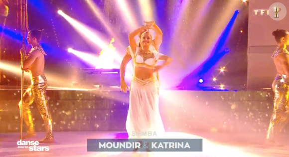 Prestation de Moundir pour son fils Ali sur une samba- Soirée de la love night pour le second prime de Danse avec les stars 2019- Samedi 28 septembre 2019.