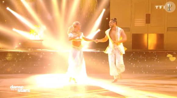 Prestation de Moundir pour son fils Ali sur une samba- Soirée de la love night pour le second prime de Danse avec les stars 2019- Samedi 28 septembre 2019.
