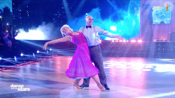 Prestation de Yoann Riou sur un foxtrot pour sa maman- Second prime de Danse avec les stars 2019, la love night- Samedi 28 septembre 2019.