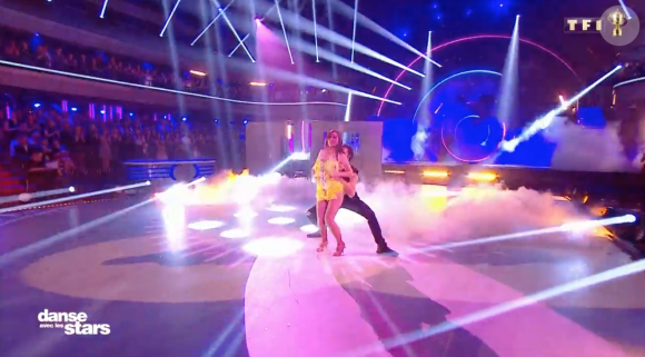 Elsa Esnoult sur Aya Nakamura- Soirée de la love night pour le second prime de Danse avec les stars 2019- Samedi 28 septembre 2019.