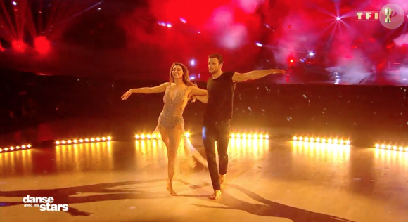 Hugo Philip danse avec Caroline Receveur- Soirée de la love night pour le second prime de Danse avec les stars 2019- Samedi 28 septembre 2019.