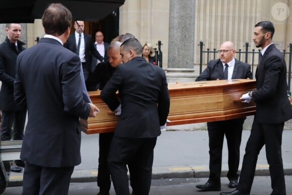 Obsèques de Charles Gérard en la cathédrale arménienne Saint-Jean-Baptiste de Paris. Le 26 septembre 2019