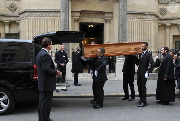 Obsèques de Charles Gérard en la cathédrale arménienne Saint-Jean-Baptiste de Paris. Le 26 septembre 2019