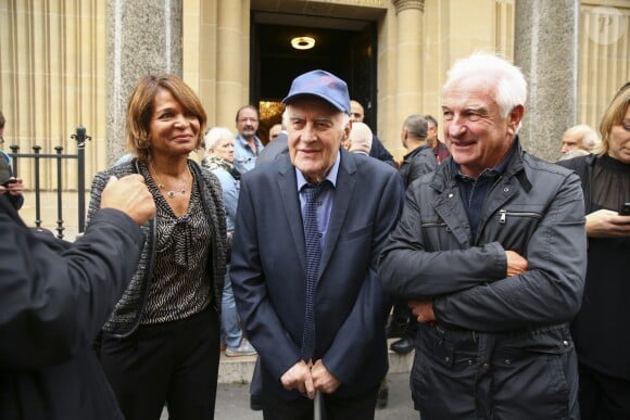 Rémy Julienne - Obsèques de Charles Gérard en la cathédrale arménienne Saint-Jean-Baptiste de Paris. Le 26 septembre 2019 © Gwendoline Le Goff / Panoramic / Bestimage