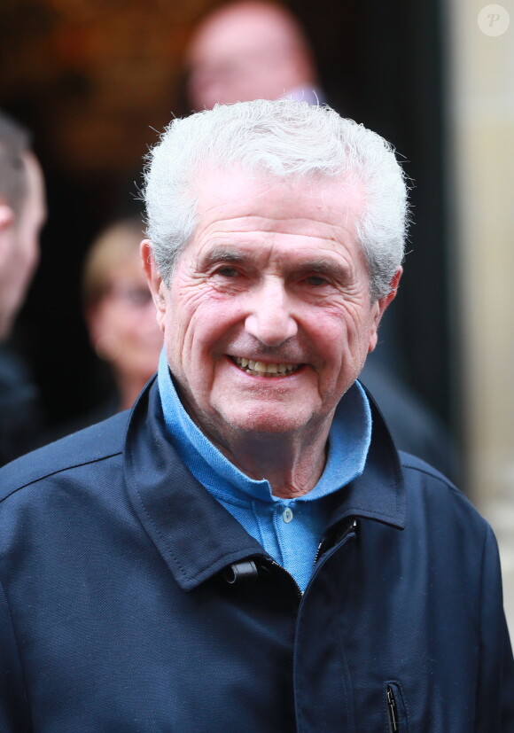 Claude Lelouch - Obsèques de Charles Gérard en la cathédrale arménienne Saint-Jean-Baptiste de Paris. Le 26 septembre 2019