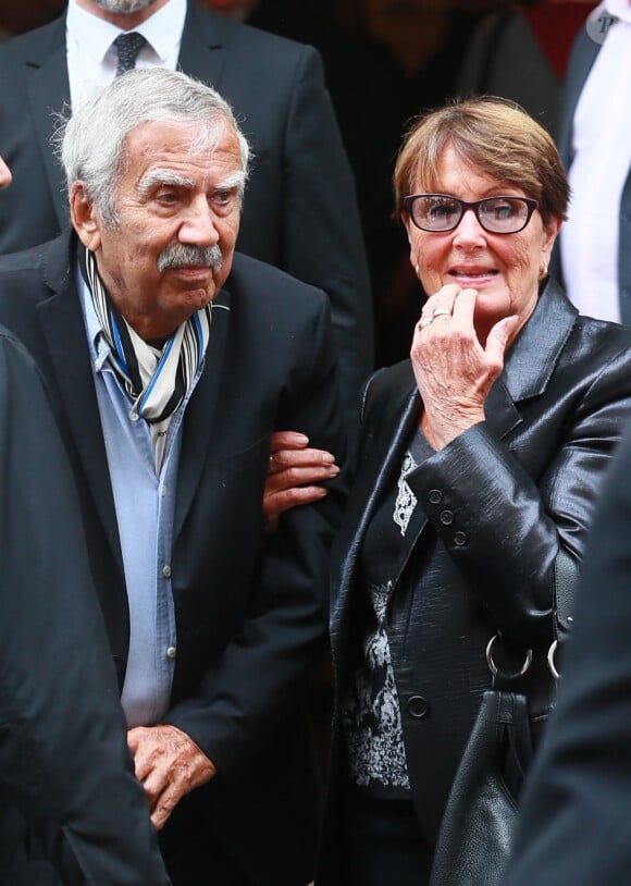 Charly Koubesserian (maquilleur de J.P.Belmondo) - Obsèques de Charles Gérard en la cathédrale arménienne Saint-Jean-Baptiste de Paris. Le 26 septembre 2019