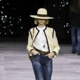 Défilé "CELINE" collection prêt-à-porter printemps-été 2020 lors de la Fashion Week de Paris. Le 27 septembre 2019.