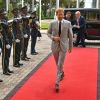 Le prince Harry, duc de Sussex - Audience avec le président João Lourenço au palais présidentiel de Luanda, en Angola, le sixième jour de la tournée royale en Afrique. Luanda, le 28 septembre 2019.