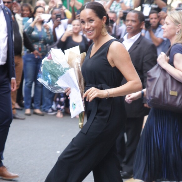 Meghan Markle, duchesse de Sussex, en visite dans les locaux de l'ONG "mothers2mothers" à Cape Town, Afrique du Sud. Le 25 septembre 2019