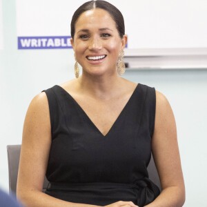 Meghan Markle, duchesse de Sussex, en visite dans les locaux de l'ONG "mothers2mothers" à Cape Town, Afrique du Sud. Le 25 septembre 2019