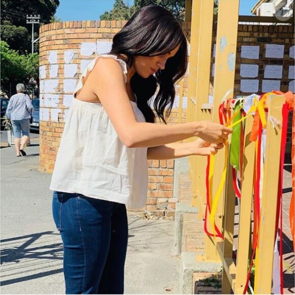 Meghan Markle rend hommage à Uyinene Mryetyana, a été brutalement violée et tuée en Afrique du Sud (28 septembre 2019).