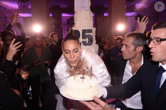 Le top model Cindy Bruna fête ses 25 ans au Lutetia "Pop Up" Club. La soirée a été organisée par Five Eyes Production. Paris, le 28 septembre 2019. © Rachid Bellak / Bestimage