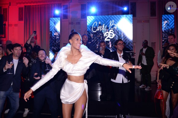 Le top model Cindy Bruna fête ses 25 ans au Lutetia "Pop Up" Club. La soirée a été organisée par Five Eyes Production. Paris, le 28 septembre 2019. © Rachid Bellak / Bestimage