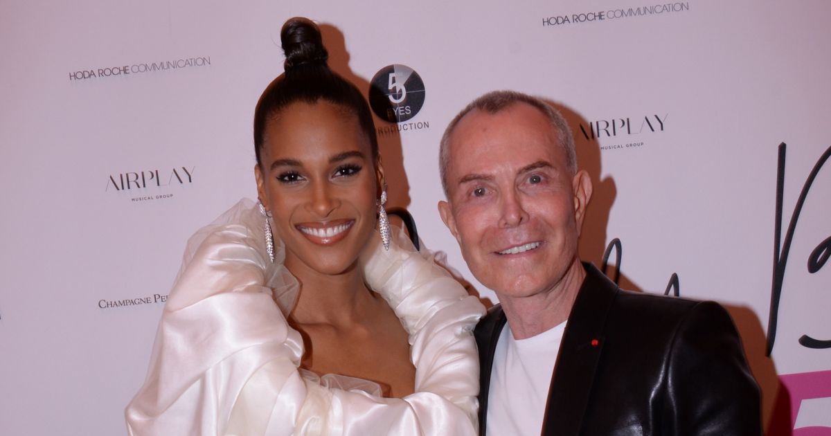 Cindy Bruna fête ses 25 ans avec Jean-Claude Jitrois au Lutetia Pop Up