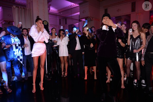 Cindy Bruna fête ses 25 ans au Lutetia "Pop Up" Club. La soirée a été organisée par Five Eyes Production. Paris, le 28 septembre 2019. © Rachid Bellak / Bestimage