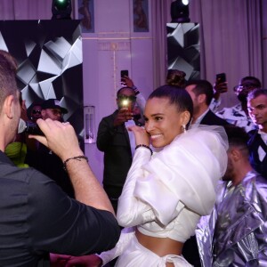 Robin Thicke anime la fête d'anniversaire de Cindy Bruna (25 ans) au Lutetia "Pop Up" Club. La soirée a été organisée par Five Eyes Production. Paris, le 28 septembre 2019. © Rachid Bellak / Bestimage