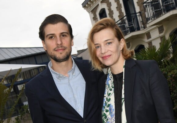 Céline Sallette et son compagnon Philibert Dechelette lors de l'inauguration de l'hôtel Barrière Le Grand Hôtel Dinard, France, le 15 juin 2019. © Coadic Guirec/Bestimage