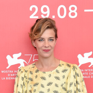 Céline Sallette - Photocall du film "Un peuple et son roi" lors du 75e Festival du Film de Venise, la Mostra. Le 7 septembre 2018.