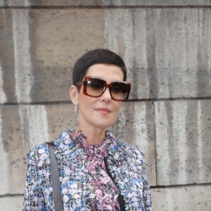 Cristina Córdula arrive au Musée des Arts Décoratifs pour assister au défilé Giambattista Valli Collection Prêt-à-Porter Printemps/Eté 2020 lors de la Fashion Week de Paris. Le 30 septembre 2019 © Christophe Clovis / Veeren / Bestimage