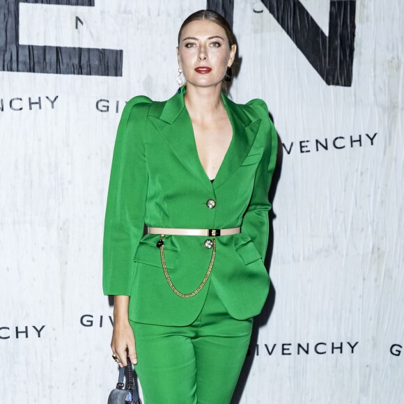 Maria Sharapova - Photocall du défilé Givenchy Collection Prêt-à-Porter Printemps/Eté 2020 lors de la Fashion Week de Paris (PFW), le 29 septembre 2019. © Olivier Borde/Bestimage
