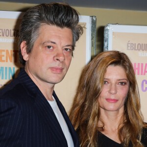 Benjamin Biolay et Chiara Mastroianni à la première du film "Chambre 212", au cinéma UGC Les Halles de Paris. Le 30 septembre 2019. @David Boyer/ABACAPRESS.COM